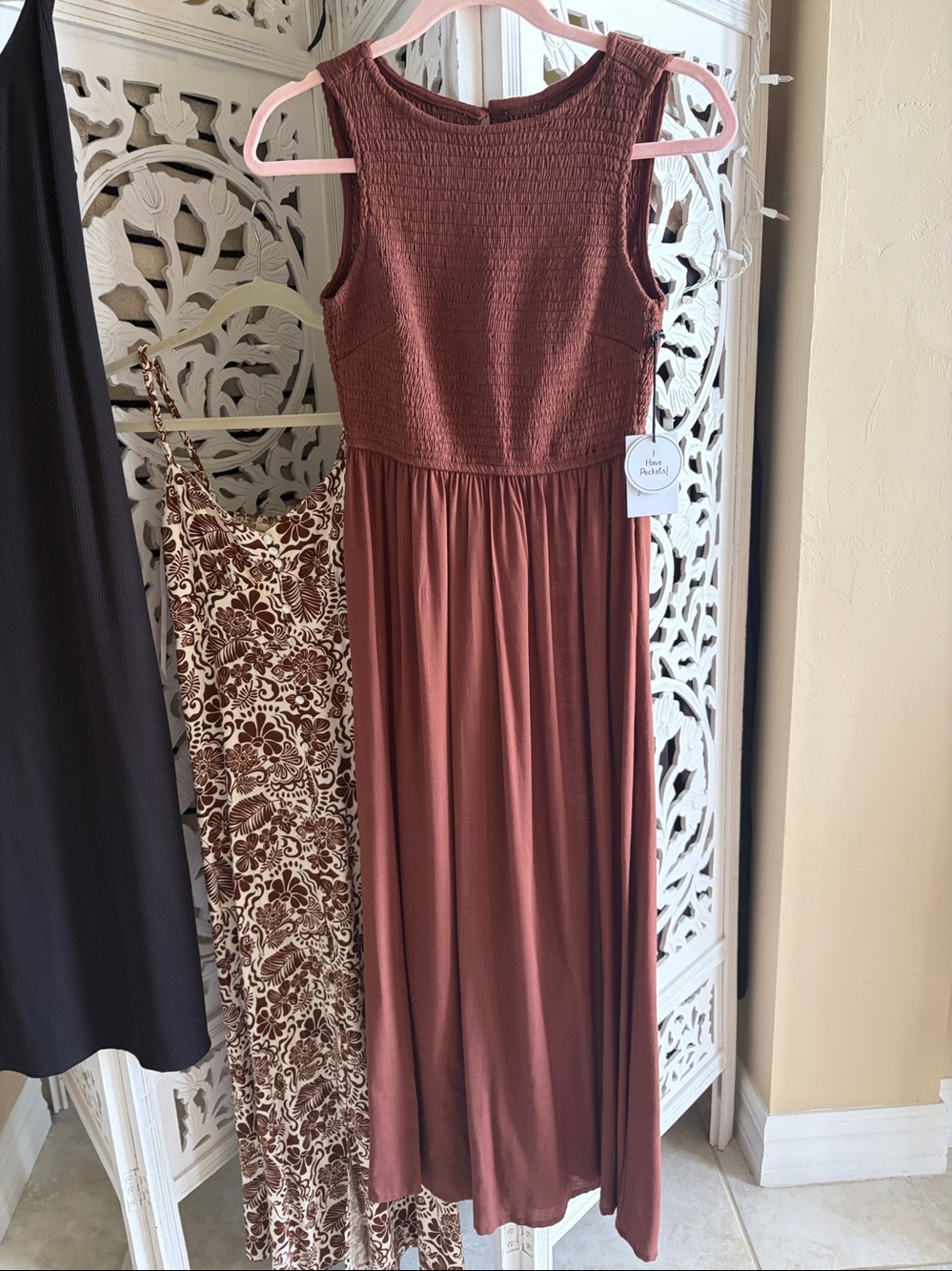 Bundle of 3 New XS Sleeveless Maxi Dresses - Picture 2 of 4